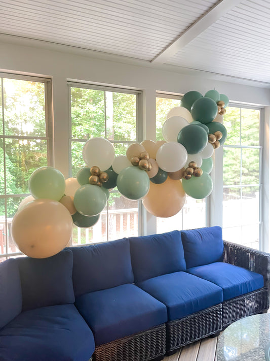 Sage & Eucalyptus Balloon Garland Kit