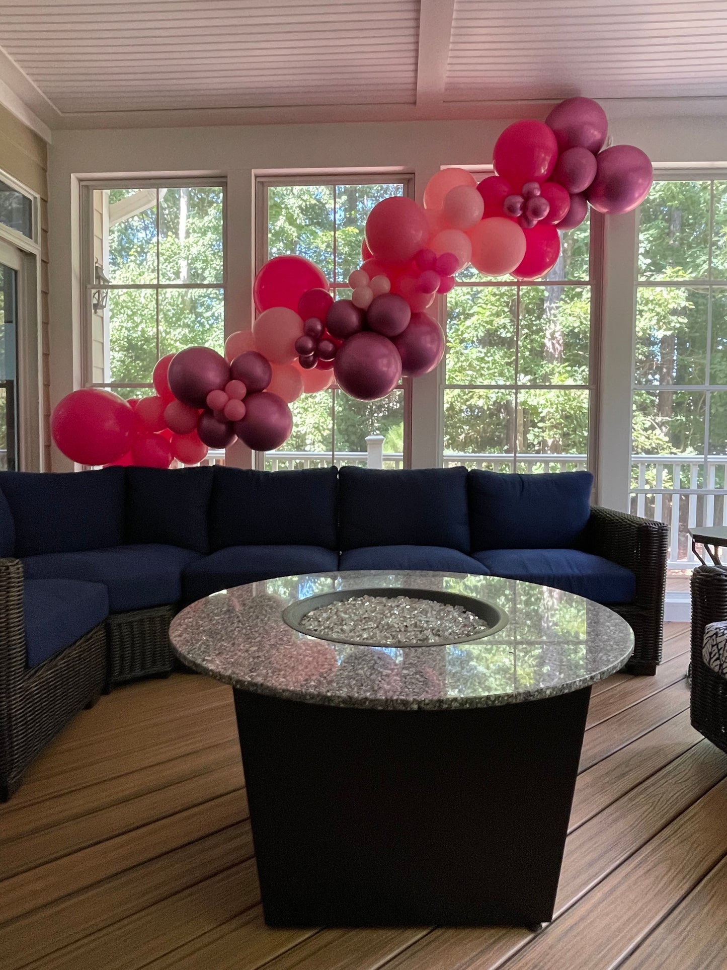 Think Pink Balloon Garland