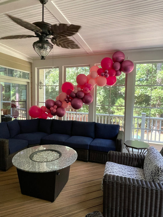 Think Pink Balloon Garland