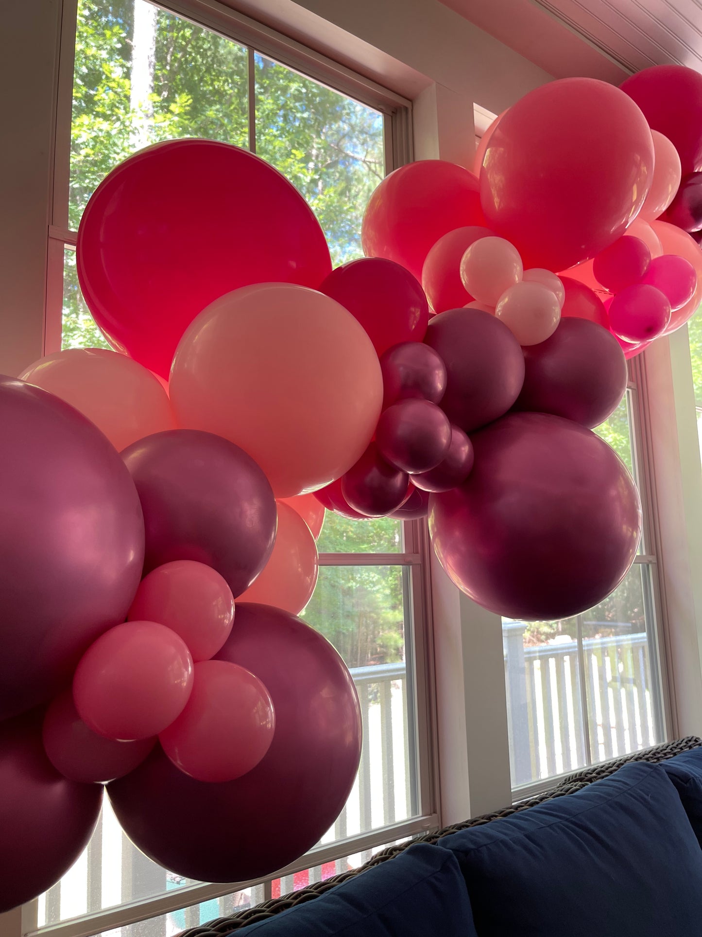 Think Pink Balloon Garland